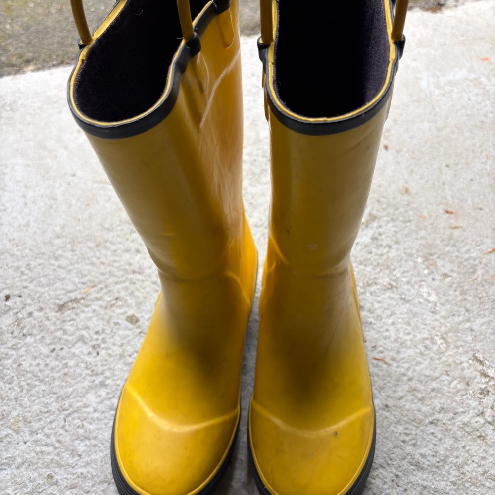 L.L. Bean Kids Yellow Boots